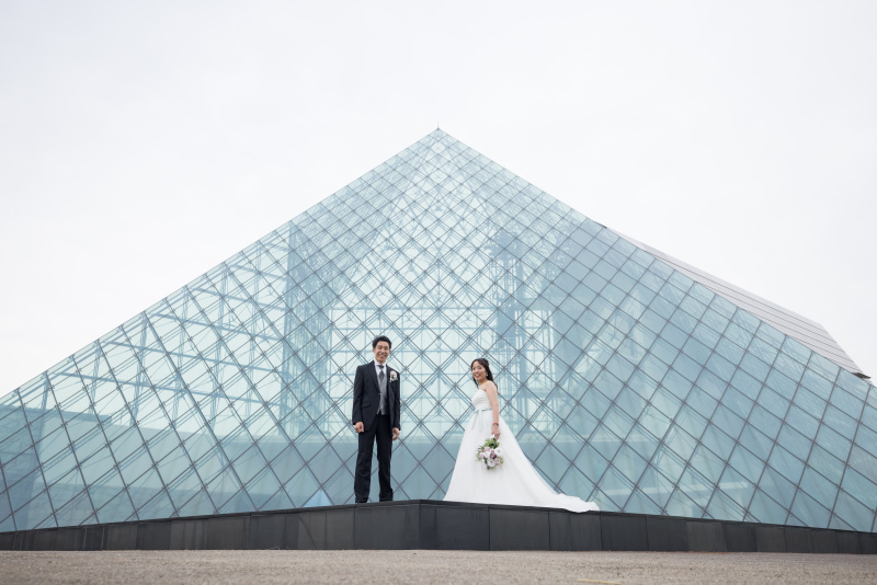 ガラスのピラミッド