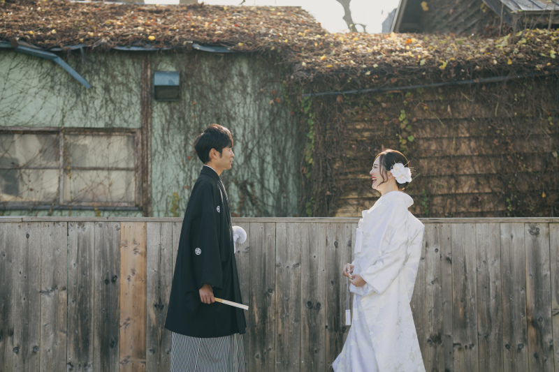 神社でフォトウェディング・前撮り