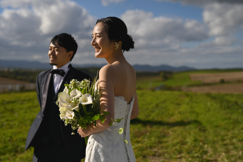 富良野・美瑛のフォトウェディング・前撮り