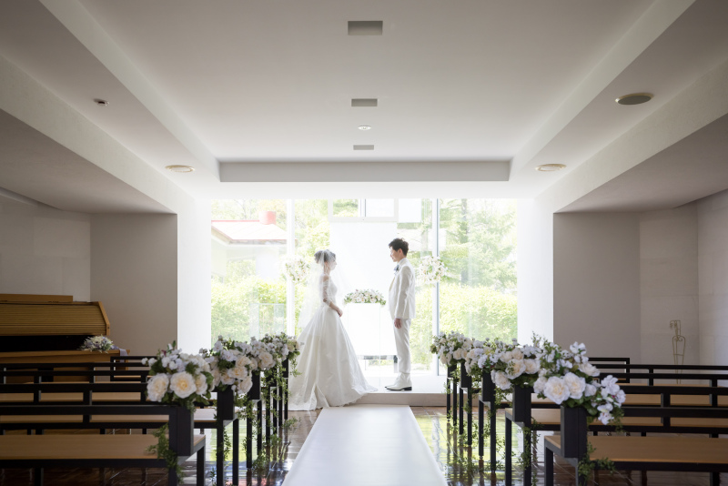 ノーザンホースパークのウェディングフォト