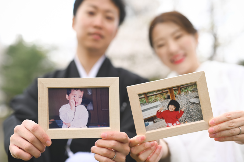 ご持参のお写真