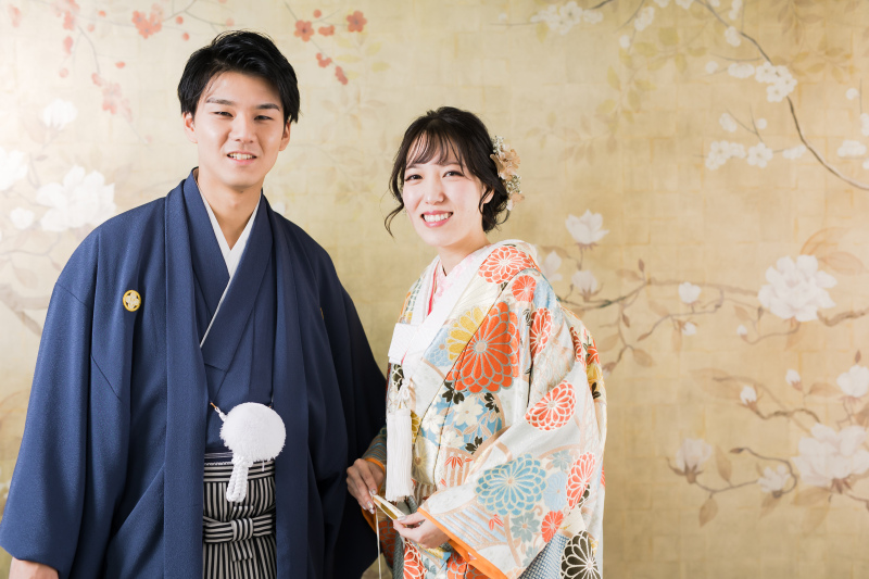 和装前撮り・フォトウェディングの衣装・着物