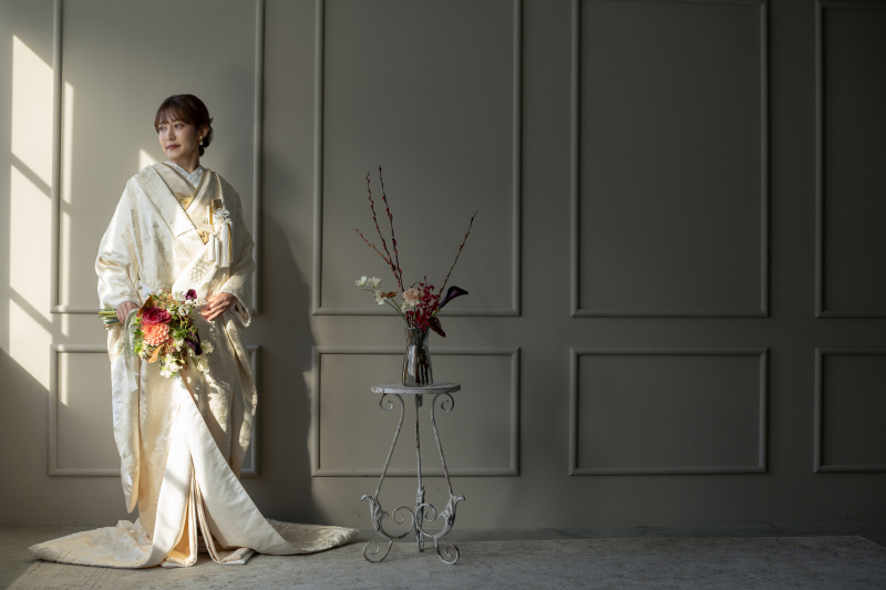 和装×ブーケ