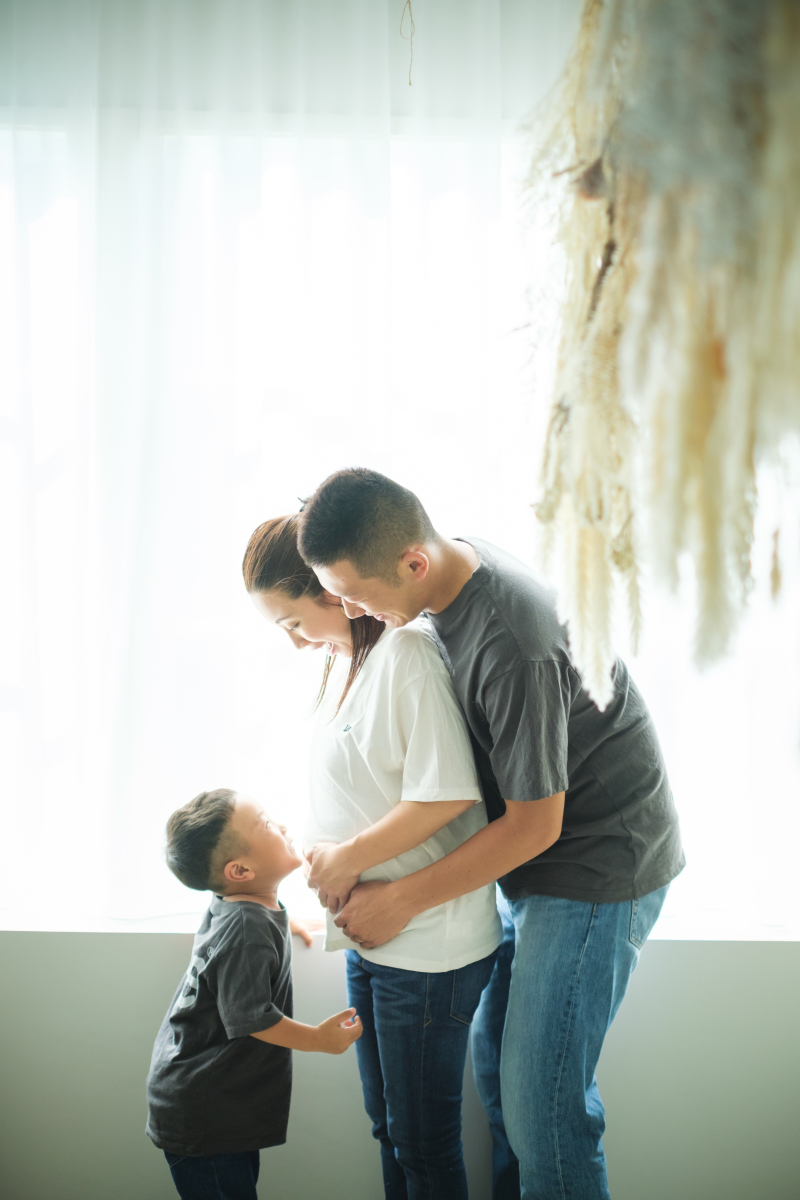 親子でマタニティフォトウェディング！