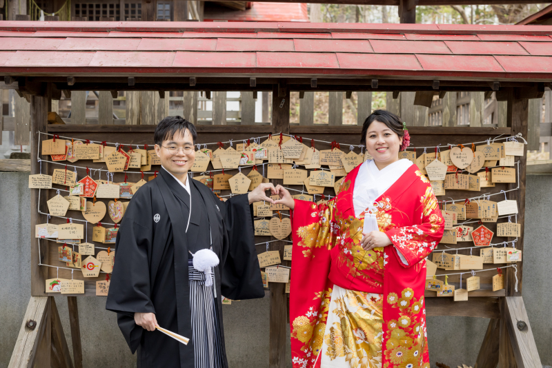 たくさんの絵馬