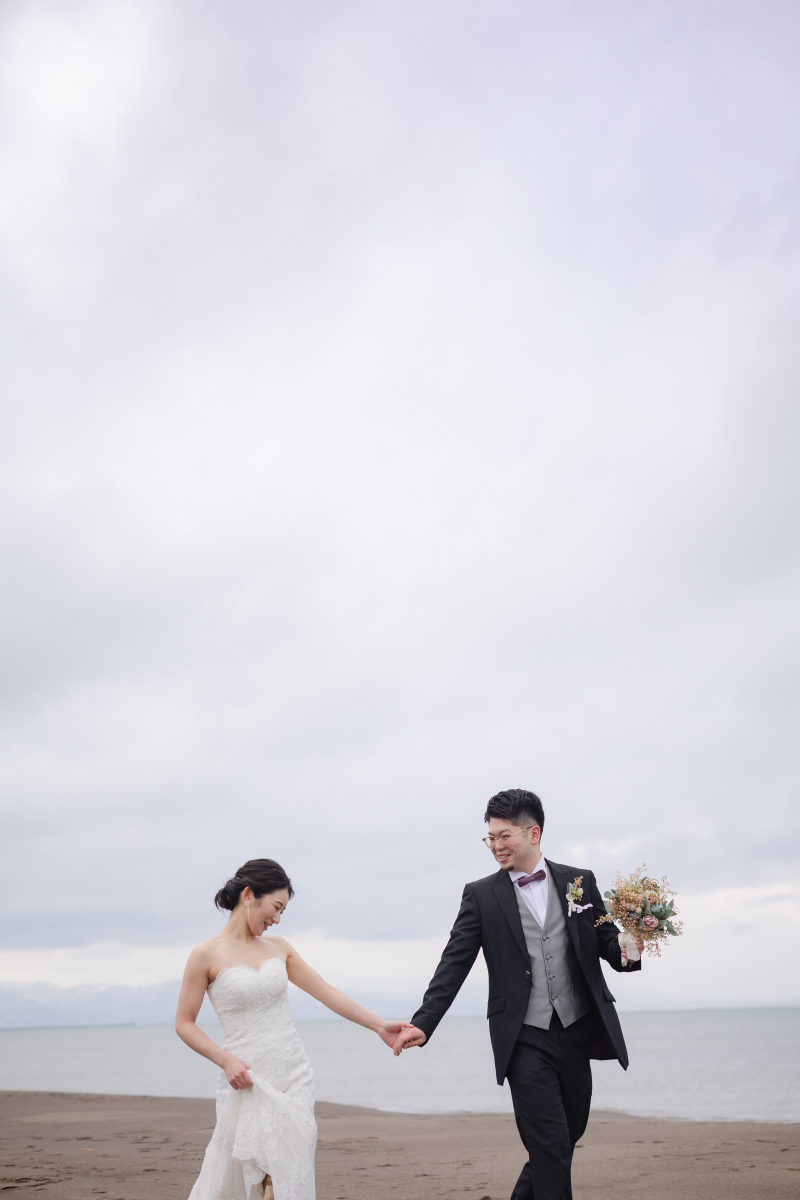 寒さに負けず。