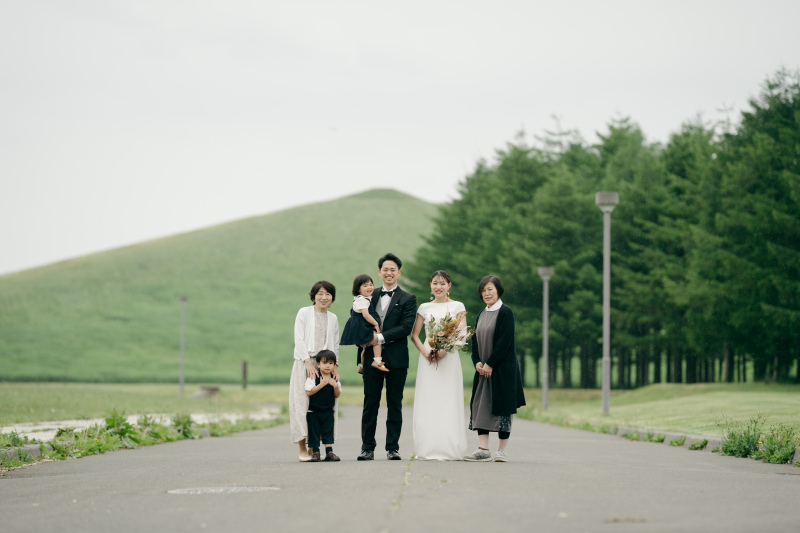 家族フォトウェディング