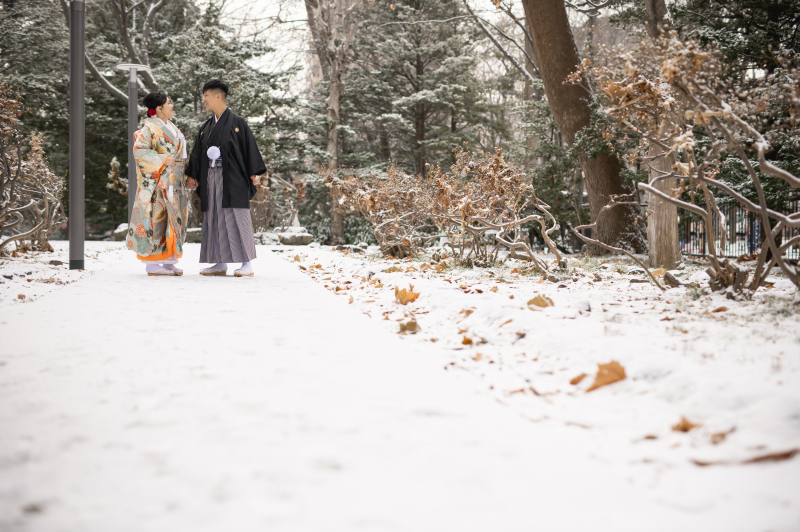 冬フォトウェディング・前撮り