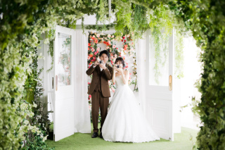 きれいな花嫁姿を残すスタジオフォトウェディング・前撮り˖°