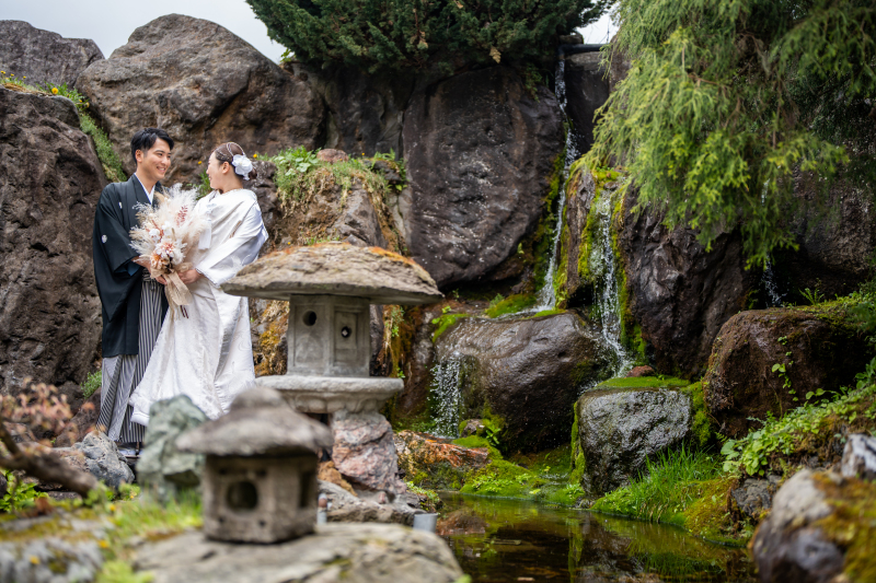 旭川でロケーションフォトウェディング｜扇松園
