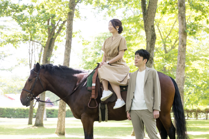 乗馬体験をしよう！