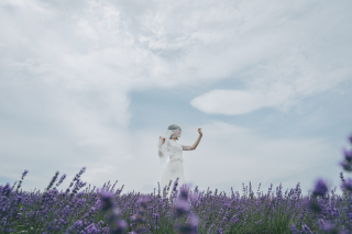 ラベンダー畑で素敵な花嫁写真を撮ろう❀