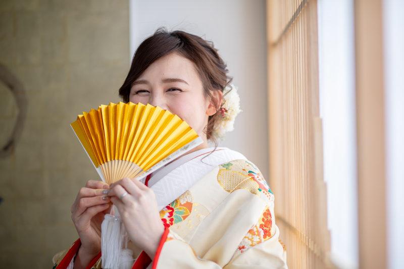 かわいい花嫁姿