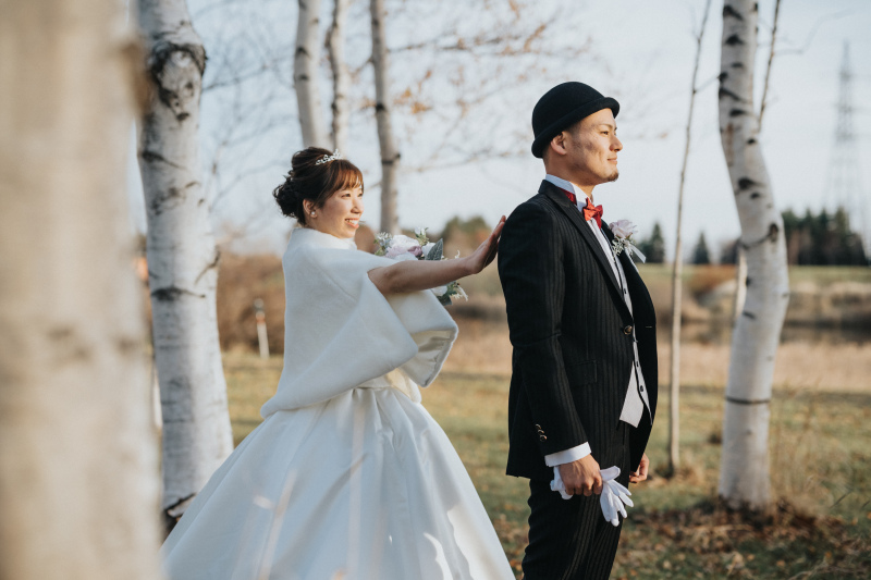 秋フォトウェディング・前撮り