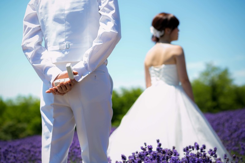 お父さんからお母さんへサプライズプレゼント