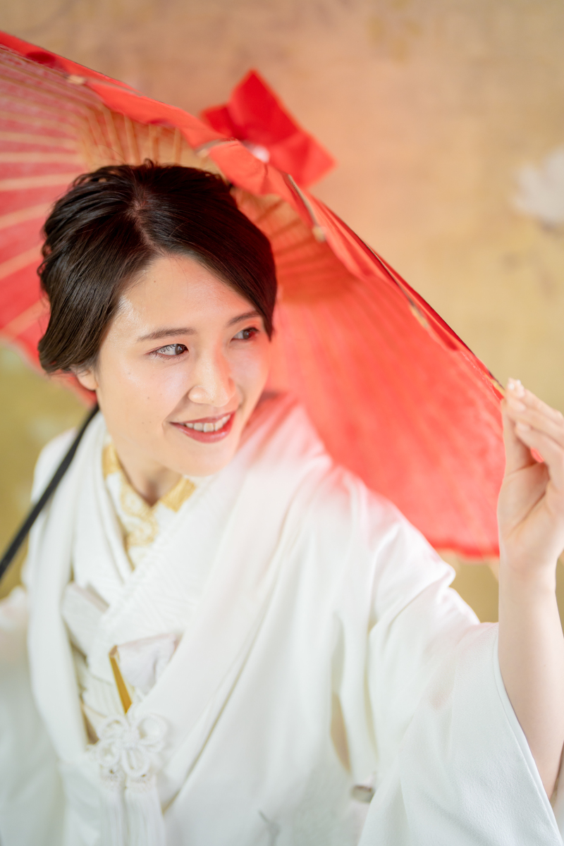 幸せいっぱいのスタジオ前撮り｜和装