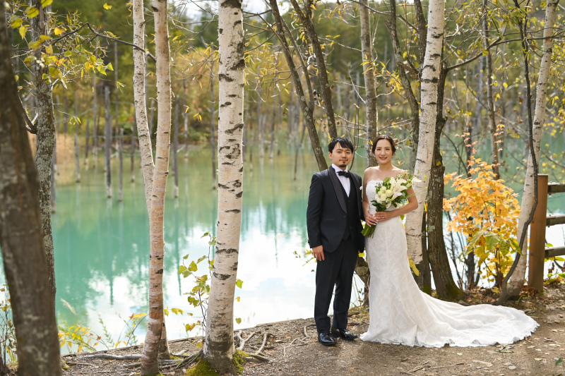 紅葉フォトウェディング・前撮り