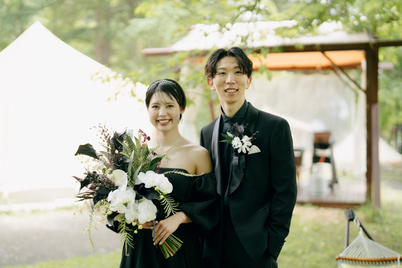 ブラックコーディネート