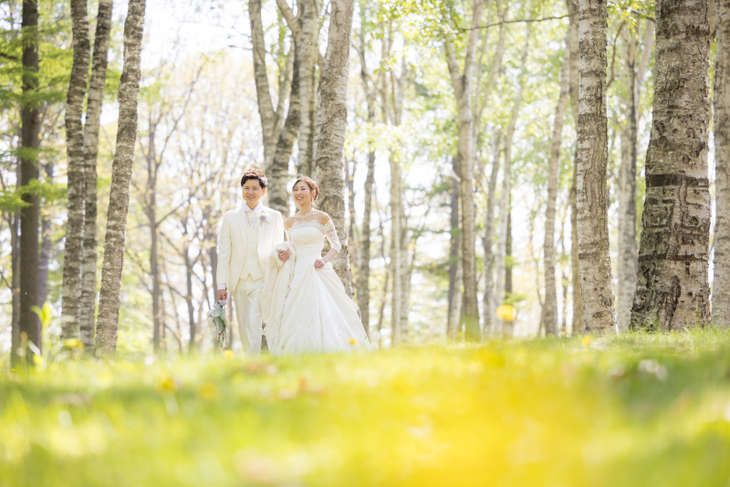 チャペルフォト風ロケーションフォトウェディング～ノーザンホースパーク～