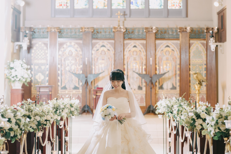 咲き誇る花のようにロマンティックウェディング