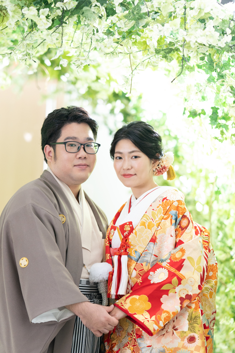 和装前撮り・フォトウェディングの衣装・着物
