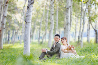 見つめ合うおふたりにきゅん・・・♡和装スタジオ＆洋装ロケーションフォト