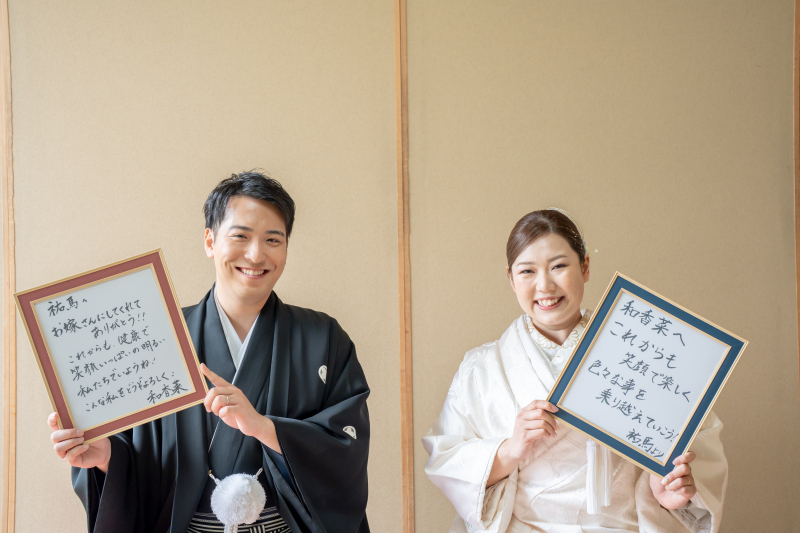 おふたりらしいフォトウェディングを！