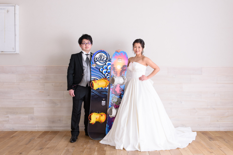 おふたりの趣味を写真に残す