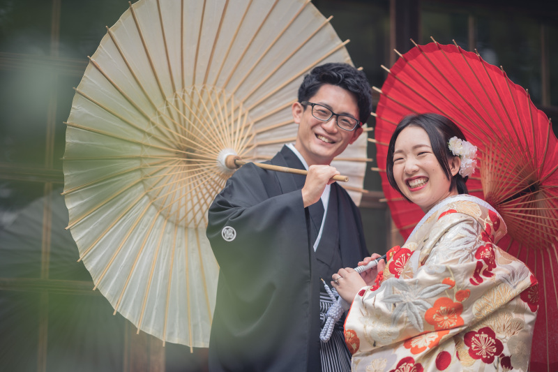 笑顔いっぱい！和装で前撮り❀