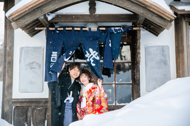 開拓の村＊冬ロケ