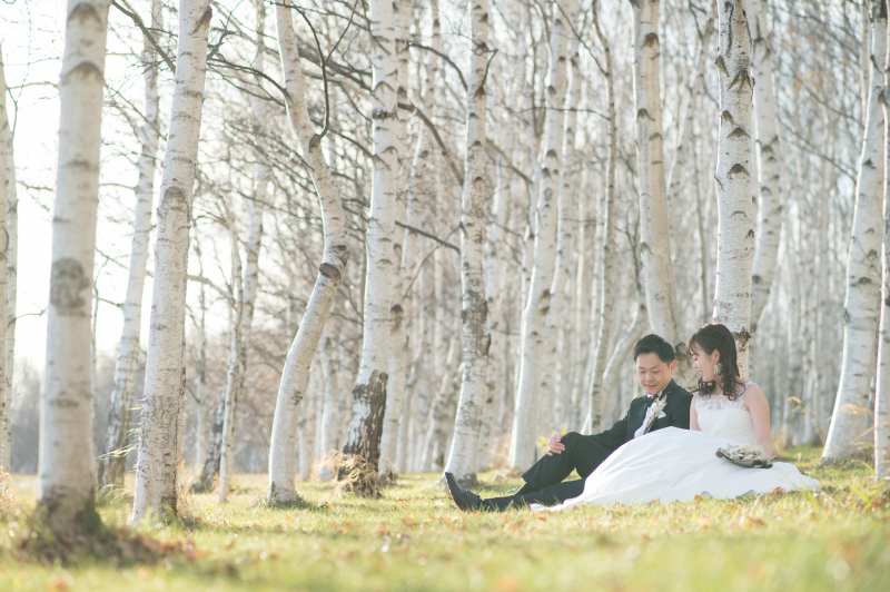 自然に囲まれた撮影が叶う