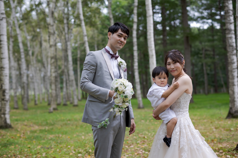 お子さんのタキシード姿✧