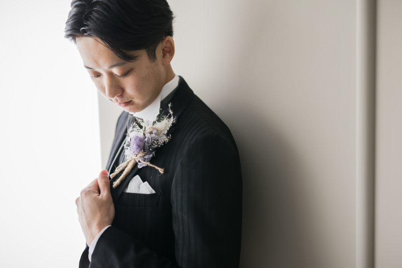 新郎様ソロショット