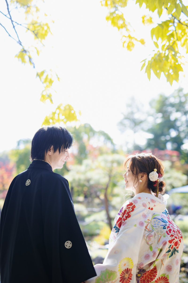 秋の和装前撮り・フォトウェディング❀