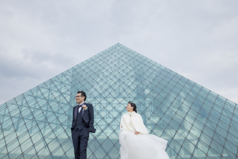 外に出て・・・