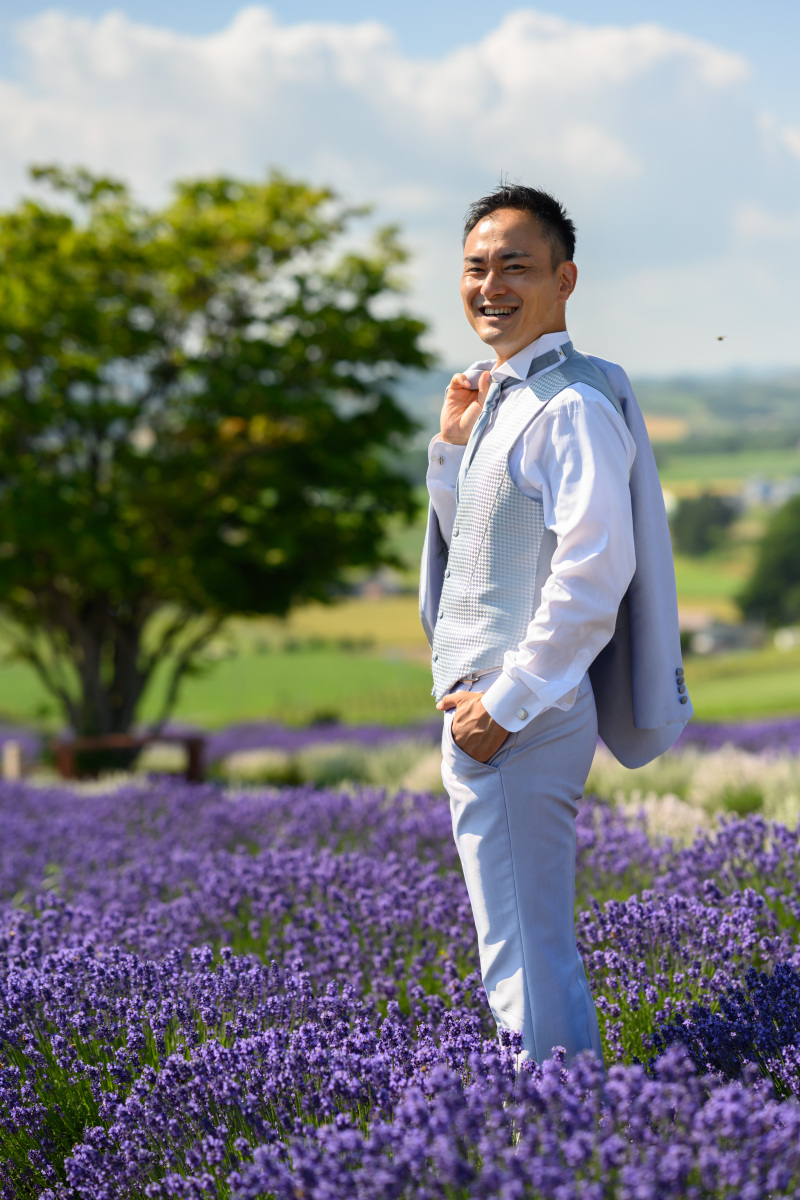 新郎様のワンショット