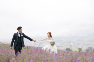 満開のラベンダー畑で花ロケーション❀