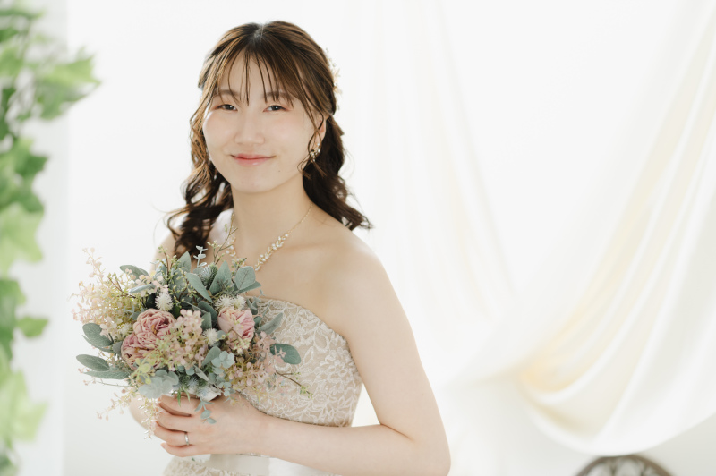 美しい花嫁写真