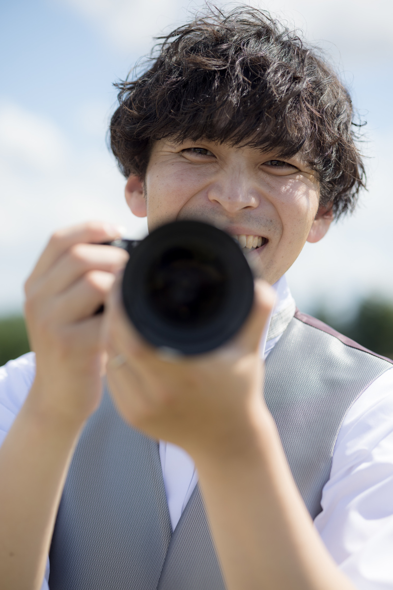 カメラを向けて・・・