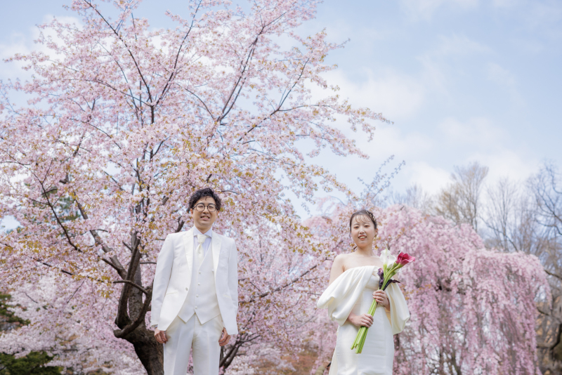 桜フォトウェディング・前撮り❀