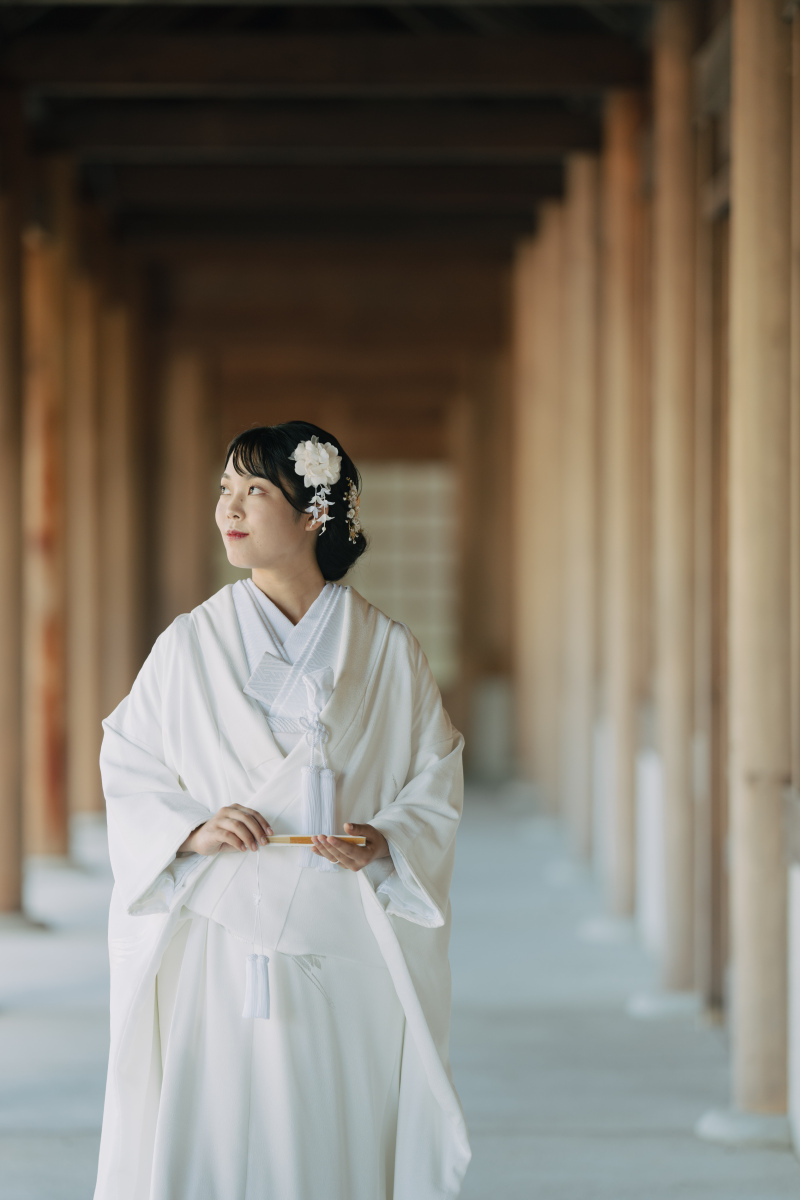 美しい花嫁写真