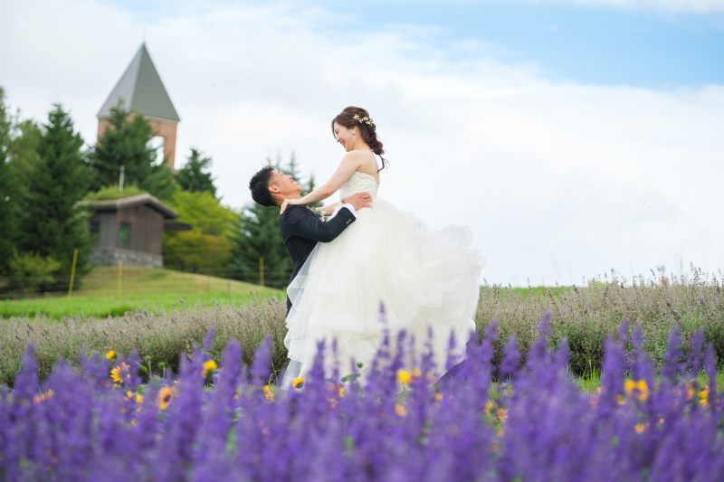 幌見峠のラベンダー園