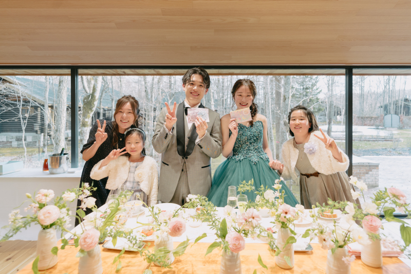 冬のニドム挙式♥♡♡