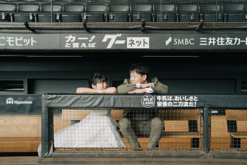 普段は入ることができないエリアでの特別な撮影