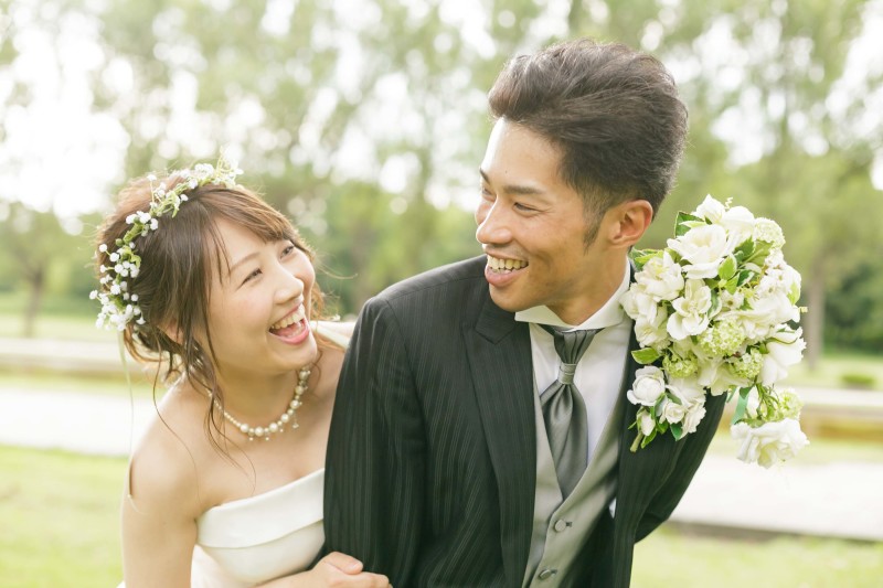 お二人の満遍な笑顔