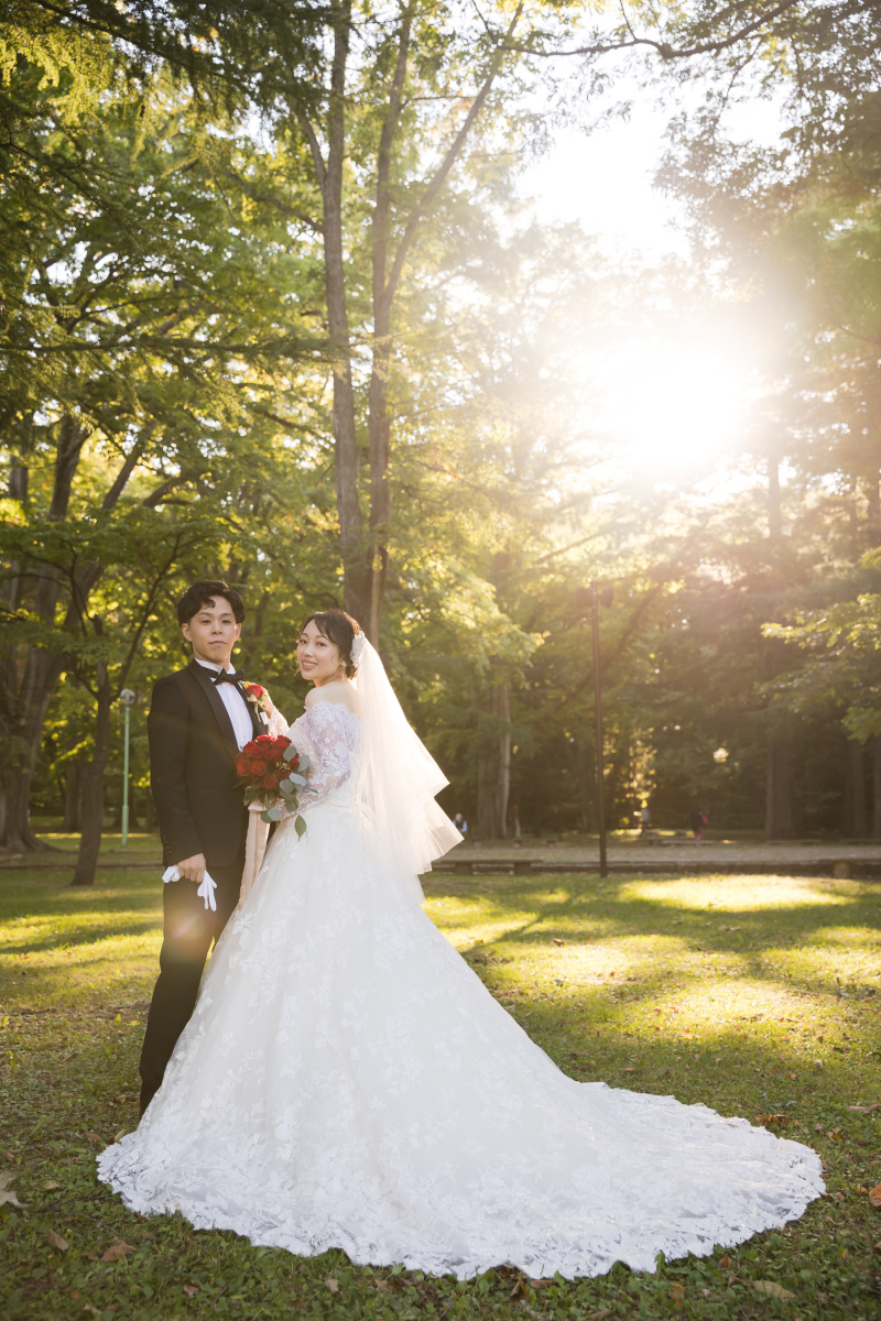 私たち、結婚しました