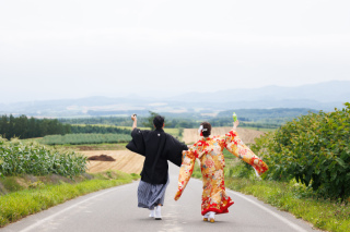 夏の富良野ロケーション
