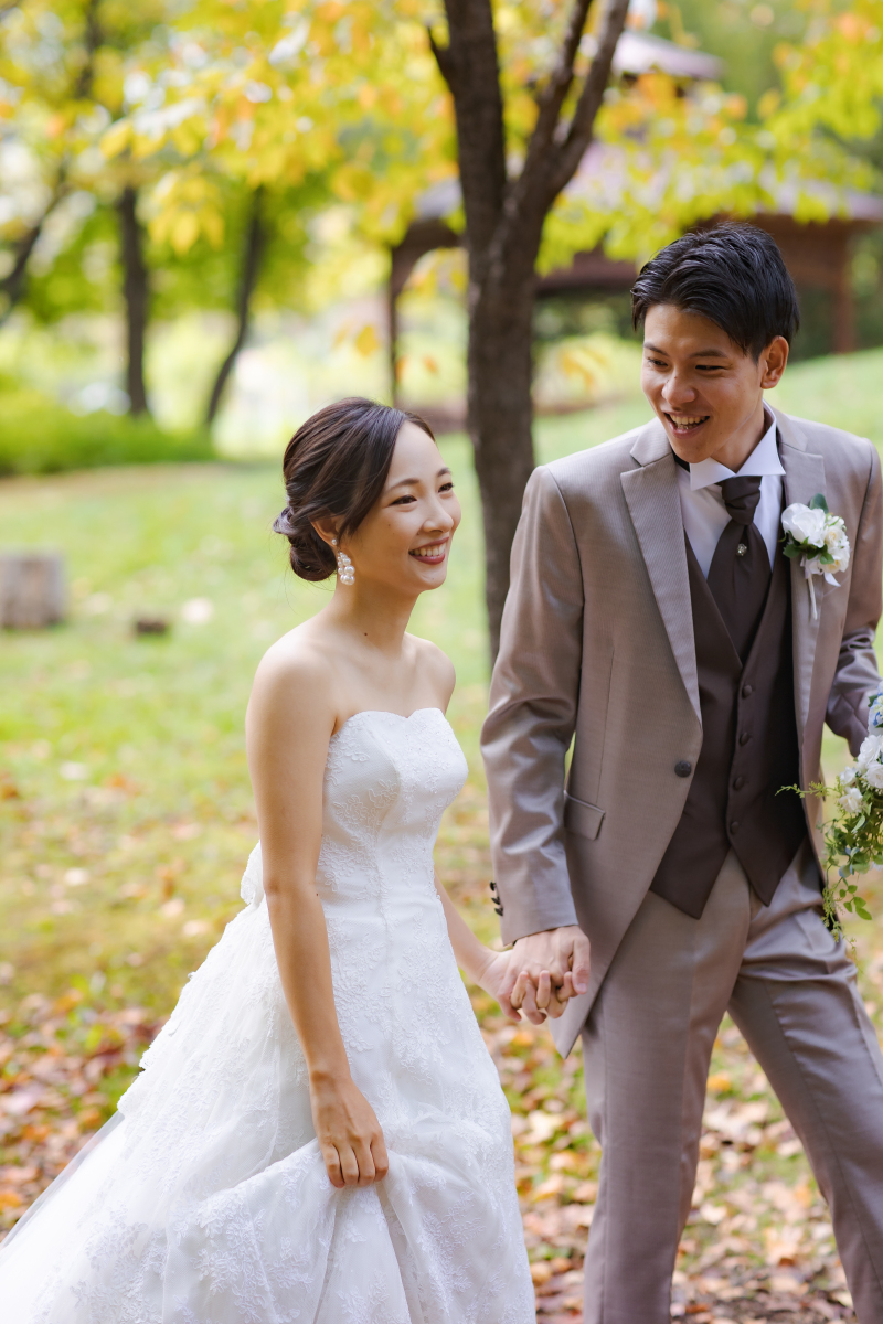 手を繋いで歩こう！