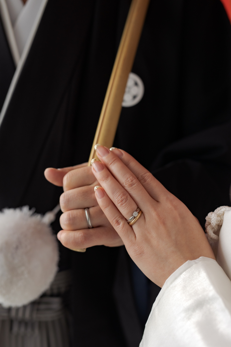 指輪ショット♪