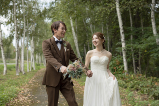 夏は富良野でロケーションフォトウェディング！